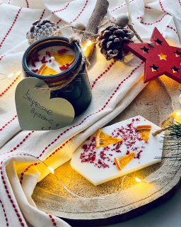Máme sviečku vianočného života s nápadom
