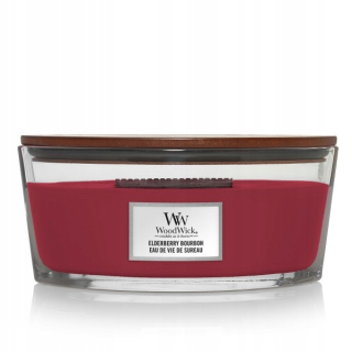 Elderberry Bourbon Woodwick vôňa sviečka 1 ks.