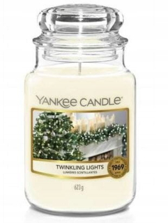Tradičná parafínová sviečka Twinkling Lights Yankee Candle 1 ks.