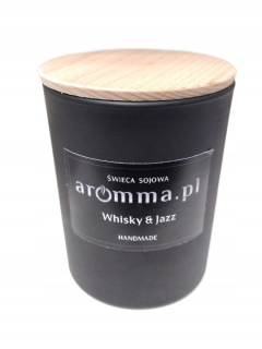 Scéna Sviečka whisky a jazz aromma