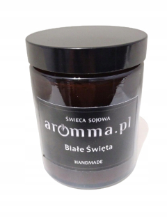 Scéna Sviečka sójová biela vianočná aróma