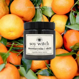 Scéna Sviečka mandarínka z čarodejníc Chilli Soy 1 PC.