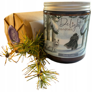 Scéna sviečka Sójová pieseň ľadových radov Candles 1 ks.