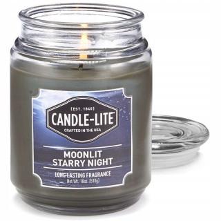 Moonlit Sviečka hviezdna nočná sviečka-lite