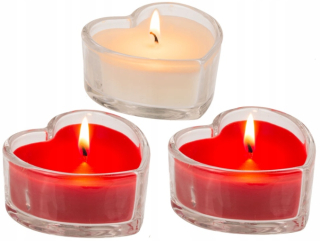 Sviečka Sviečky Tealight parafínu ootb 3 ks.