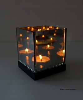Svietník na stôl - Svietnik pre Tealight Glassarket 9,5 cm