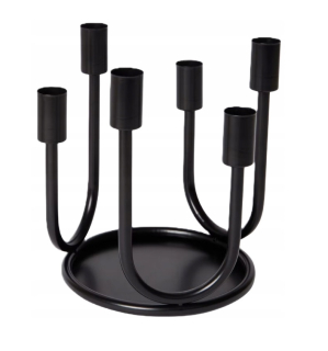 Svietník na stôl - Candelab Candlestick Hame Accents 19,5 cm