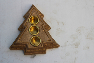 Svietník na stôl - Podstavec na svietnik x 3 cm