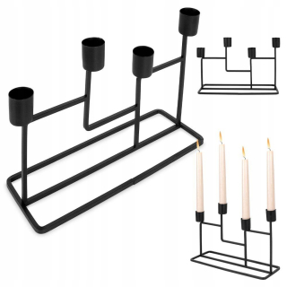 Svietník na stôl - Sviečka Candlestick Home Styling Collection 15,5 cm 4 sviečky