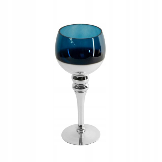 Svietník na stôl - Eurofirana Candelab Candlestick 30 cm 1 sviečky