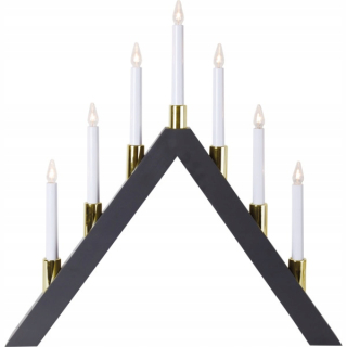 Svietník, lampáš - LED svietidlo 7-arm Hall 53cm Swedish