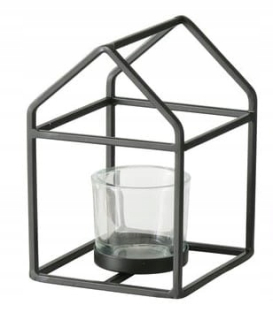 Svietník na stôl - Loft Metal Candlestick 16 cm