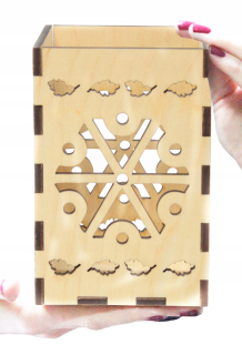 Svietník na stôl - DecorPolish svietnik 14,8 cm
