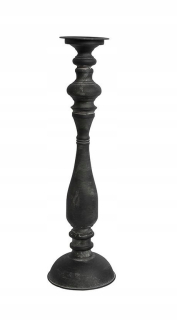 Lampáš, svietník - Vysoký luster - oxidovaný čierny s 56 cm