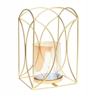 Svietník na stôl - Svietnota pre dekoráciu Tealight H&S 24 cm 1 sviečky