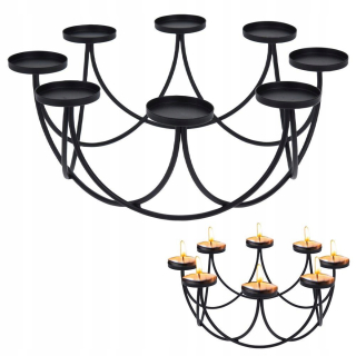 Svietník na stôl - Sviečka Candlestick Home Styling Collection 11.5 cm