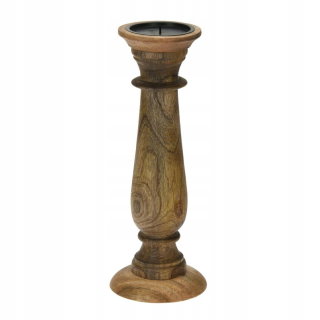 Svietník na stôl - H&S dekorácie sviečka 36 cm 1 sviečky