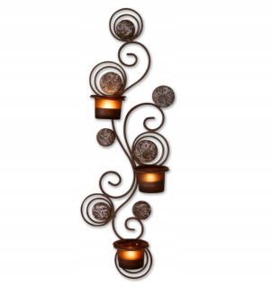 Svietník na stôl - 4 Home Candlestick 51 cm