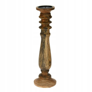 Svietník na stôl - H&S dekorácie sviečky 45 cm 1 sviečky
