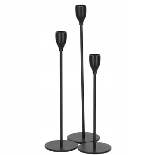 Svietník na stôl - Svietnik 33 cm 3 sviečky
