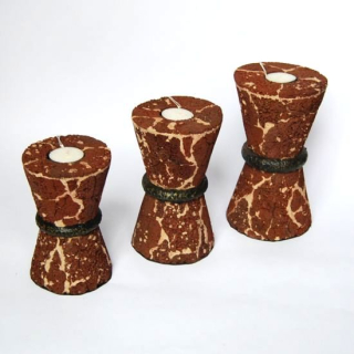 Svietník na stôl - Tealightty Mark4style 20 cm 3 svietnik