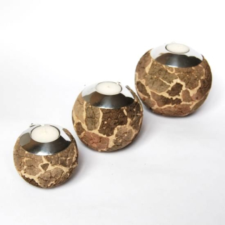 Svietník na stôl - Sviečok Tealightty Mark4style 12,5 cm 3 sviečky