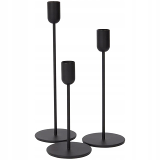 Svietník na stôl - Svietnik set zd obchodovanie 15 cm