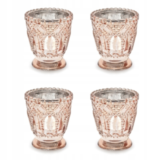 Svietník na stôl - Tealightty PartyDeco Candlestick 1 cm 4 sviečky