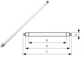 Labella BL T8 F 15W pre insekticídne žiarovky 45 cm