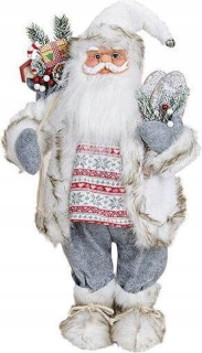 Vianočná postavička, dekorácia - Santa Claus stojace 60 cm