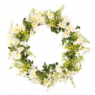 Veniec na dvere - Simulácia Daisy Závesné Flower Garland
