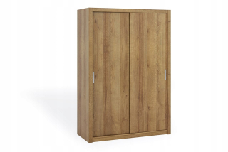 Posuvné šatník so zrkadlom 150 Bono Oak Golden Oak