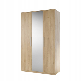 Šatník so zrkadlom Manhattan MH19 Oak Camargue