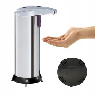 Dávkovač mydla - Šedá 250 ml automatického kvapalného mydla a