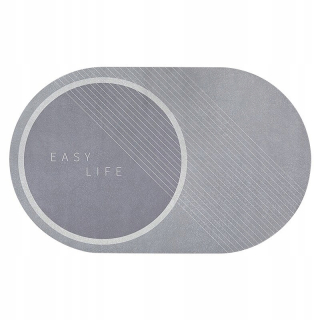 Šedý štýl 50x80 cm Oneup Super Absorpent Mat pod uhlom