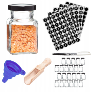 Emjot Jars 150 ml priehľadné 24 kusov