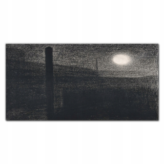 Sklenený obrázok neuveriteľne krásny Seurat 140x70 cm