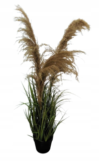 Umelej trávy v hrnci. Pampas. Pampas 104 cm