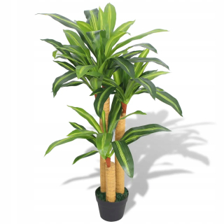 Umelá Dracaena Vidaxl 244451 s hrncom 100 cm