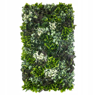 Umelá zelená stena PANEL LOWLAND 50x100 cm