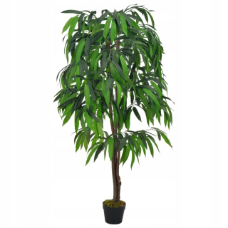 Umelý mango strom s hrniec, zelená, 140 cm