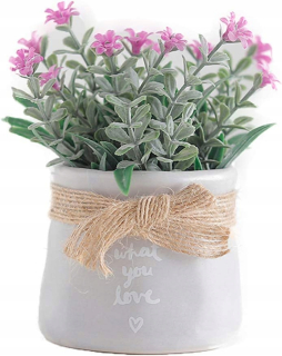 Umelé kvety, 12 cm umelé umelé rolky