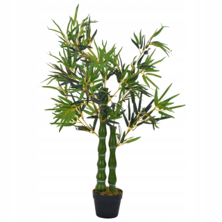 Umelý bambus s Vidaxl Pot 280190 110 cm