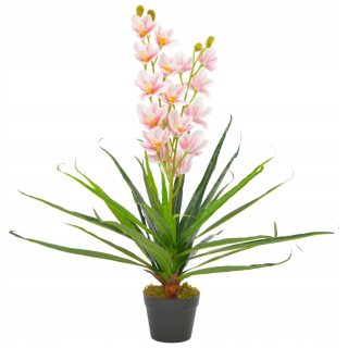 Umelá orchidea s Vidaxl Pot 280169 90 cm