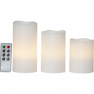 LED sviečka hviezda Trading 3 PCS.