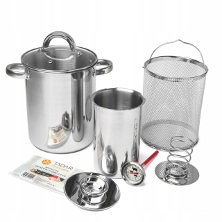 Hrniec na šunku - Ham 1,5kg teplomer hrniec 4 L a tašky