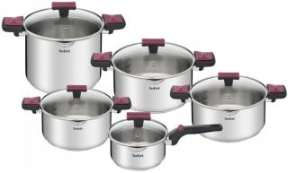 Sada hrncov - Tefal Cook & Clip G723SA74 Sada hrncov 10 EL