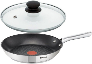 Panvica - TEFAL Pán Duetto 24 cm + sklenené veko Indukčné