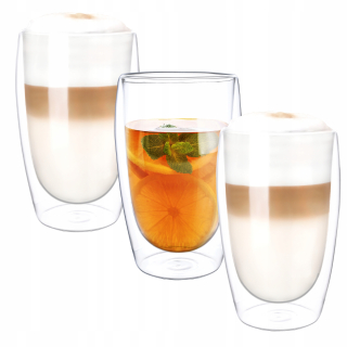 Pohár na kokteily - Wessper poháre na latte 450 ml 1 ks.