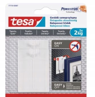 Vešiak - Tesa Nail Adhessive pre tapety a omietka 2x2kg